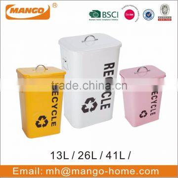 Colorful Metal Recycle Bin photo-2