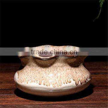 Yixing Indoor Mini Clay Flower Pots, Ceramic Cup Shaped Flower Pot photo-5