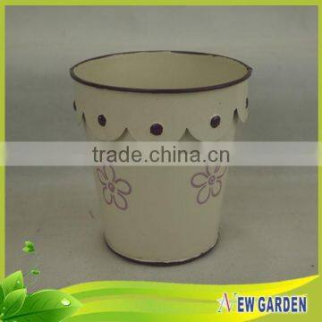 Fashional Metal Decorative Flower Pot Tray for Home and Garden photo-3