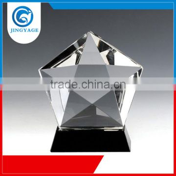 Jingyage custom star trophy prize crystal star gift star world trophy souvenir