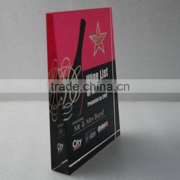 Bevel Full Color Printing Crystal Wine Award and Throphy photo-2