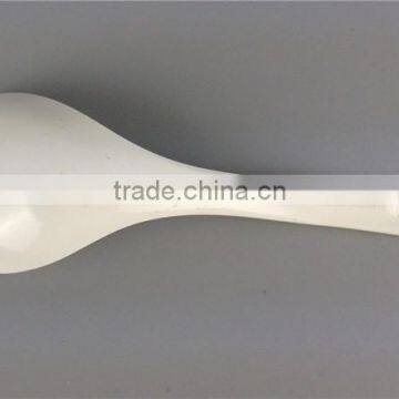 Melamine Flower Printing Big Plastic Soup Spoon Serving Spoon photo-2