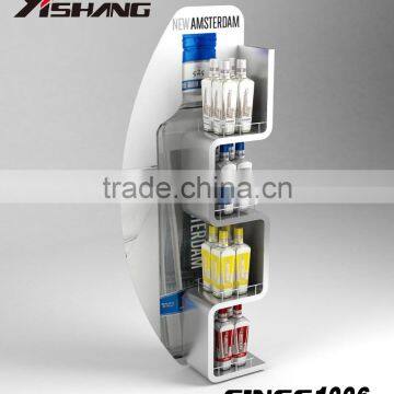 Professional Custom High Quality Sheet Metal Display Stand Wine Display Stand