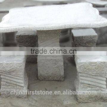 GCF4028 Grey Stone Garden Table Set