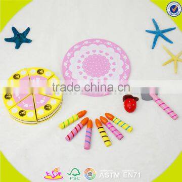 Wholesale Baby Wooden Birthday Cake Toy Beautiful Kids Wooden Birthday Cake Toy Children Wooden Birthday Cake Toy W10B116 photo-4