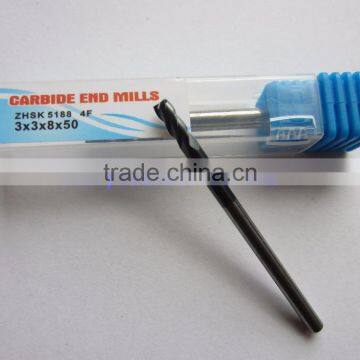 CNC 4 Blade Cutter 45 Degree Tungsten Alloy Steel Flat End Mill photo-5