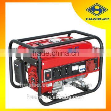 2500w gasoline generator 220v 380v,6.5hp gasoline generator set