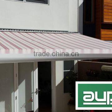 No-cassette retractable waterproof awning (manual)