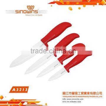 A3213-1 Promotion High Quality 4pcs Ceramic Knife Set