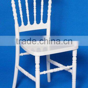 many colors available white resin napoleon chair for party rental