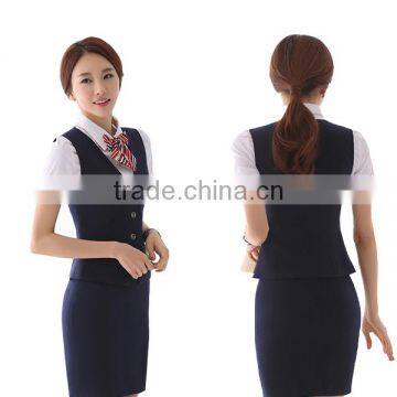 Women Cashier Bank Uniform Design For Receptionist