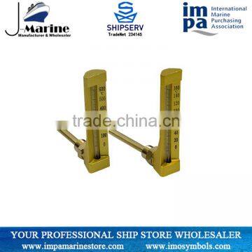 Navigation Glass Industry Thermometer 90 Angle Degree With Metal Sockets photo-2