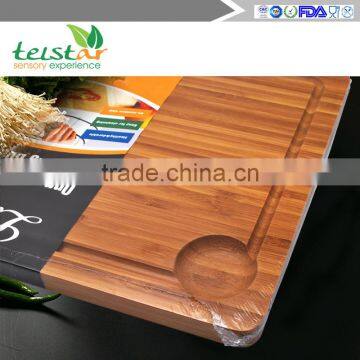 Manufacturers Wholesale Organic Bamboo Chopping Block the FDA Safety of Kitchen Cutting Board photo-3
