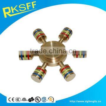 6 Axis Metal Fidget Spinner Finger Focus Toy, Stress Realief Anti-Anxiety Toy With Long Duration Upgrade Detachable Arms photo-2