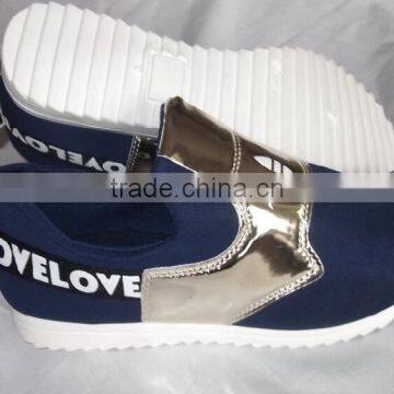 PVC Injection Girls Colorful Casual Shoes photo-2