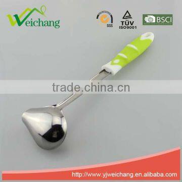 WCR132 Premium Stainless Steel Utensils SAUCE SPOON Cooking Utensil Gadgets Set With TPR Handle photo-2