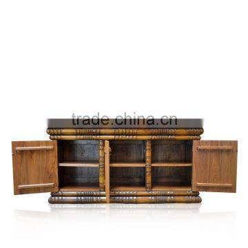 Buffet Console Roman Classic Natural Teak Wood Furniture photo-4
