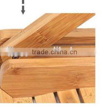 Small Foldable Bamboo Stool photo-2