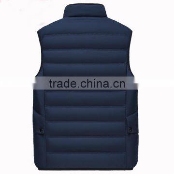 Winter Jacket Down Coat AB Wear Reversible Duck Warm Winter Vest Men Down Vest photo-4