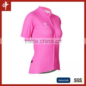 Custom Bicycle uniforms,Cycling Jerseys, Plain Hot Pink Design