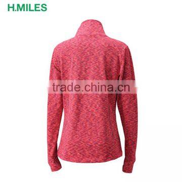 Custom Zip-up Slim Windbreaker Sport Long Sleeve Womens Running Jacket photo-2