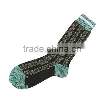 Customized Logo Top Quality Knitting Cotton Men Sock photo-3