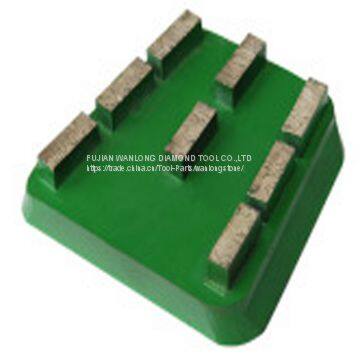 Diamond Frankfurt Metal Abrasive for Stone Slab Grinding- Marble Panel Polishing Tools in Automatic Polishing Machine photo-2