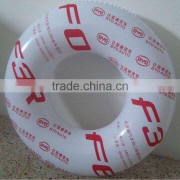 customised printing logo inflatable swim circle