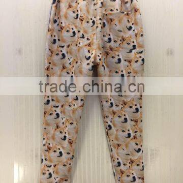 New Arrival Fashion Design Print Dog Latest Wholesale Printed Men Emoji Jogger Pants photo-4