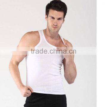 Custom 100%Cotton fitness tank top,100%Cotton GYM tank top