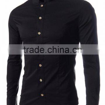 Factory Supply Cheap Long Sleeve Men White Business Dress Shirt photo-4