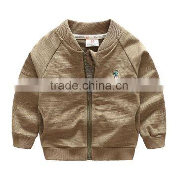S33422W Children Coat Embroidery Student Baseball Wear Boys Jacket photo-2