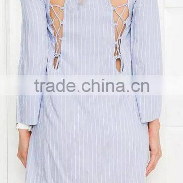 Runwaylover EY2330B Europe Style 2017 Ladies Fashion Off-Shoulder Blouse photo-2