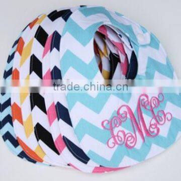 Personalized Seersucker Monogrammed Bib photo-6