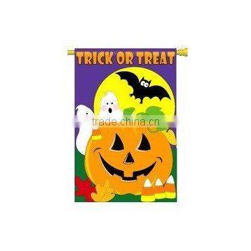 28''x44''Happy Halloween trick or treat flag