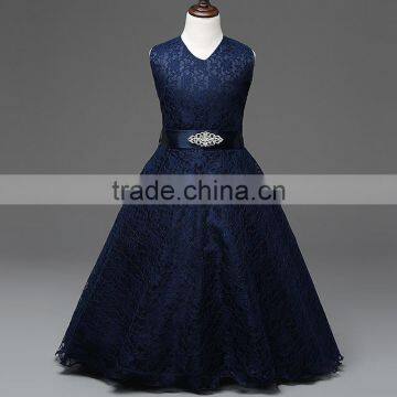 New Flower Girl Princess Dress Kid Party Pageant Wedding Dress photo-5