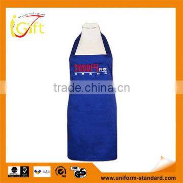 High quality cotton polyester best blue children apron