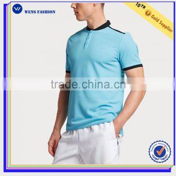 Factory Wholesale Sport T-shirt Dry Fit T-shirt Hot Sale Contrast Stitching T-shirt