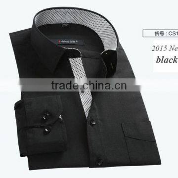 Men's Summer Long Sleeve Chinese Collar White Linen Shirts With Wooden Buttons photo-2