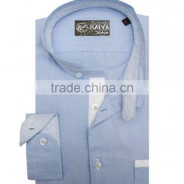 Spring Men's light blue Business Gentleman's Professional long-Sleeve Men's Shirt