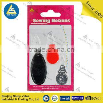 Different material assorted sizes home use sewing needle threader