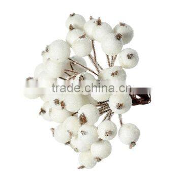 Wholesale Millinery White Foam Artificial Craft Flower Stamen photo-2
