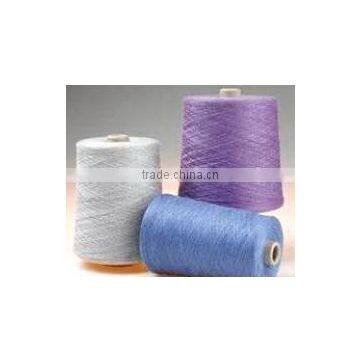High Quality Polyester and Wool Blend Yarn Dyed in Various Solid Color on Cone Sell Well in America Market photo-6