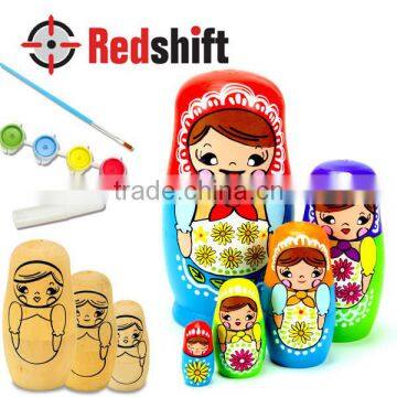 make your nesting doll Color your Nesting Matryoshka