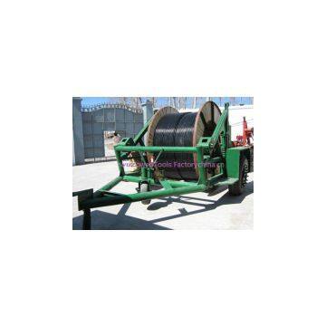 Cable Pulley Trailer,cable drum table,cable drum carriage