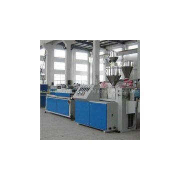 PVC Single Wall Corrugation Pipe Making Machine