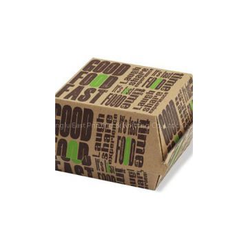 Corrugated Burger Box