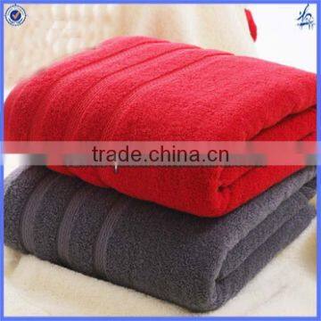 2015 wholesale hot sale thick 100% cotton bath towel for hotel