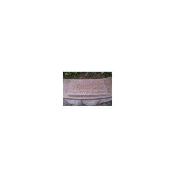 Sell red marble kerbs,edging,cover stone