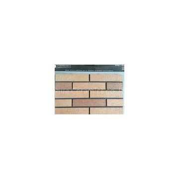 Smooth Customized Exterior Thin Brick With Wear Resistance Solid Void Ratio